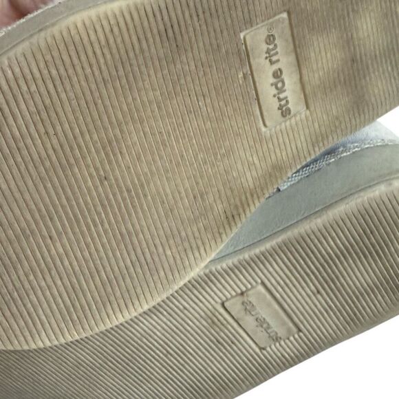 Toddler Girls Stride Rite Arabella Winter Silver Fur Trim Winter Boots BG55262 8 - Picture 4 of 5